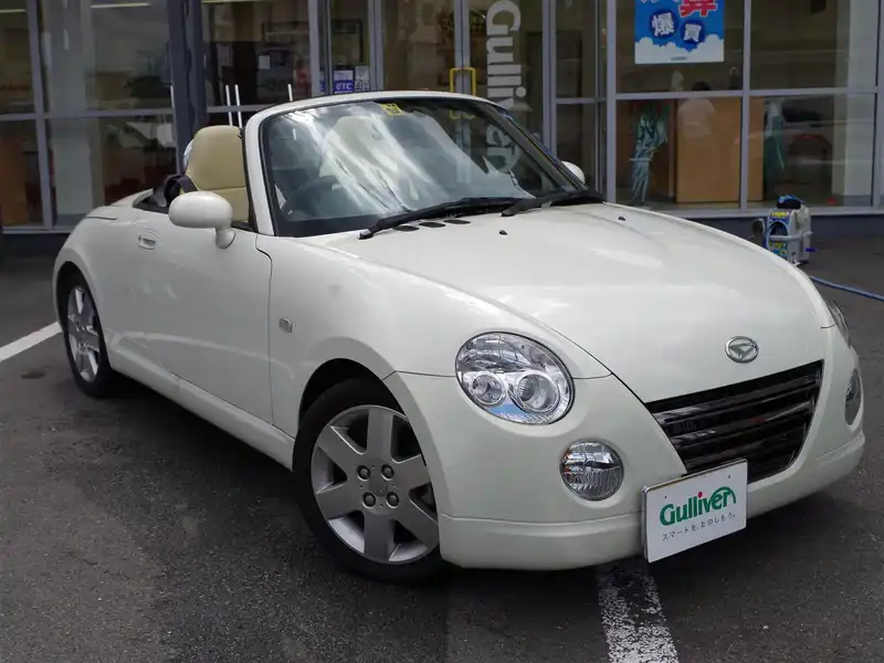 カタログ画像：コペン（COPEN） アクティブトップ 2010年8月 ABA-L880K 660cc ホワイト 燃費15.2km / l  外装