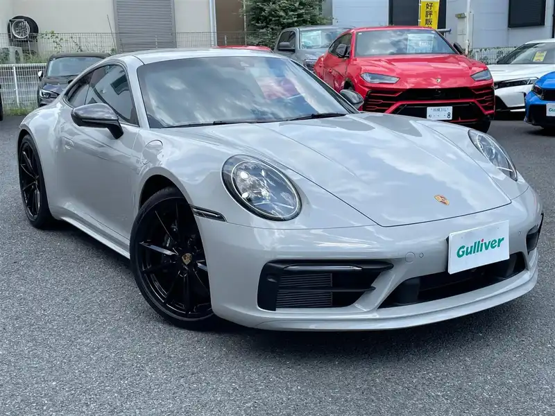 カタログ画像：９１１（911） ９１１カレラＴ 2024年10月 3000cc バナジウムグレー メタリックorスレートグレー ネオorクレヨンorアイスグレーメタリック メイン
