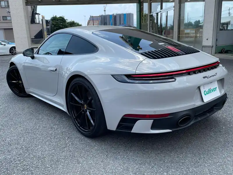 カタログ画像：９１１（911） ９１１カレラＴ 2024年10月 3000cc バナジウムグレー メタリックorスレートグレー ネオorクレヨンorアイスグレーメタリック バック