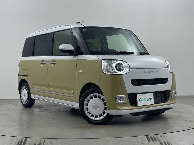 カタログ画像：ムーヴキャンバス（MOVE CANBUS） セオリーＧ 2025年6月 5BA-LA850S 660cc サンドベージュメタリック 燃費22.9km / l メイン