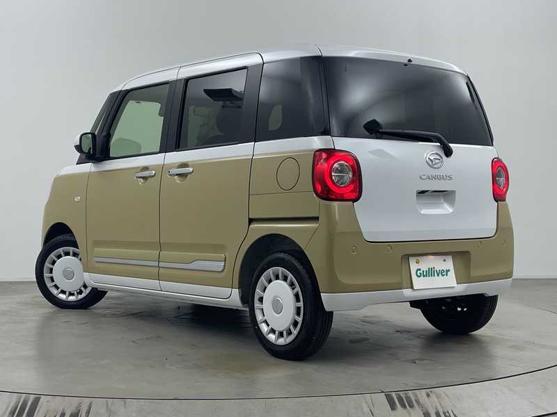 カタログ画像：ムーヴキャンバス（MOVE CANBUS） セオリーＧ 2025年6月 5BA-LA850S 660cc サンドベージュメタリック 燃費22.9km / l 外装