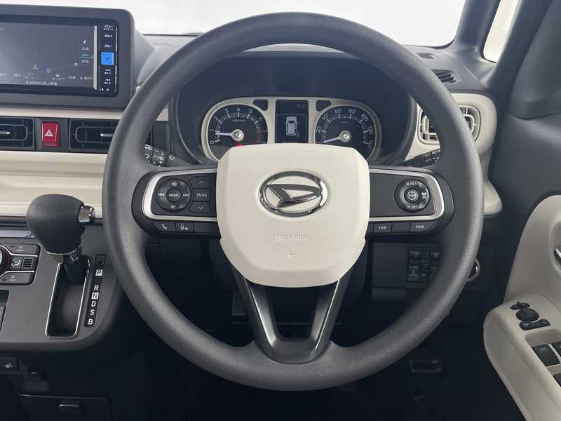 カタログ画像：ムーヴキャンバス（MOVE CANBUS） セオリーＧ 2025年6月 5BA-LA850S 660cc サンドベージュメタリック 燃費22.9km / l 内装