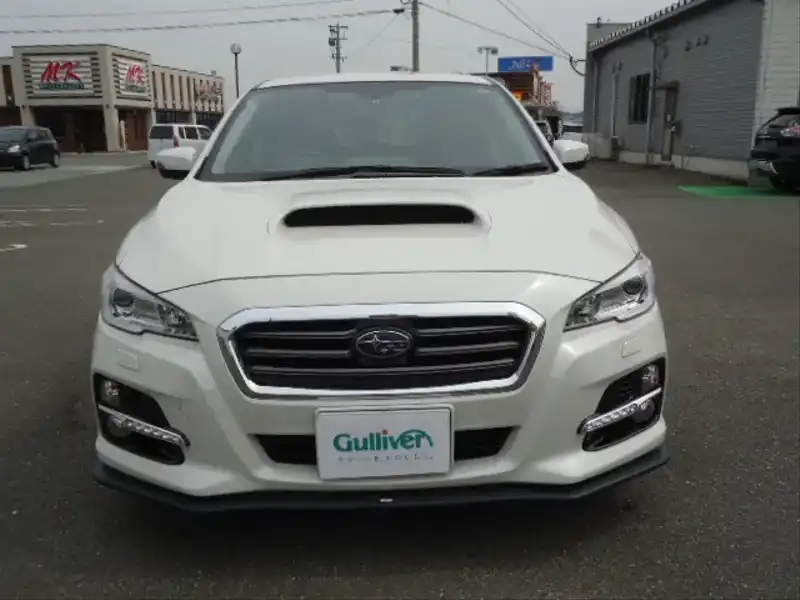 カタログ画像：レヴォーグ（LEVORG） １．６ＧＴアイサイト Ｓスタイル 2016年6月 DBA-VM4 1600cc クリスタルホワイト・パール 燃費16.0km / l フロント