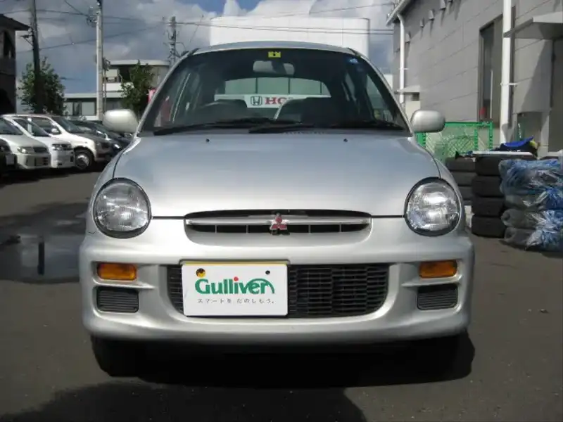 カタログ画像：ミニカ（MINICA） ２シーター 1995年11月 V-H32V 660cc ラガーディアシルバー（メタリック塗装） フロント