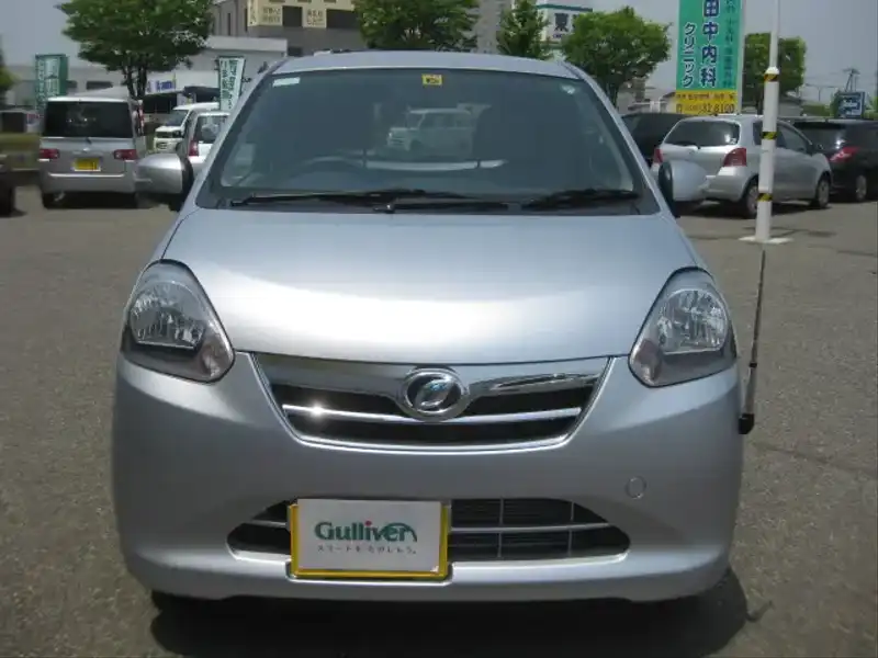 カタログ画像：ミライース（MIRA E:S） Ｇｆ 2012年5月 DBA-LA310S 660cc ブライトシルバーメタリック 燃費27.0km / l フロント