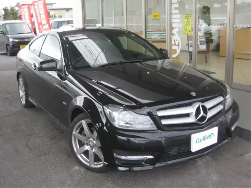 10084107 | カタログ画像：Ｃクラス（C-CLASS） Ｃ２５０クーペ シュポルト 2013年8月 DBA-204347 1800cc マグネタイトブラック（Ｍ）orオブシディアンブラック（Ｍ） メイン