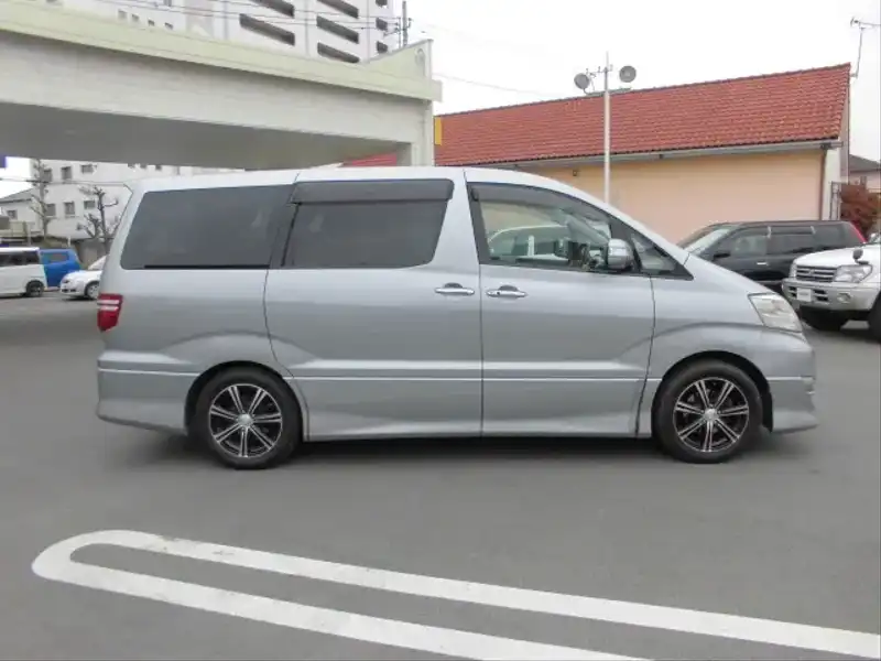 カタログ画像：アルファードＶ（ALPHARD V） ＭＳ プラチナセレクション 2006年8月 TA-MNH10W 3000cc グレーメタリック 燃費8.9km / l  外装