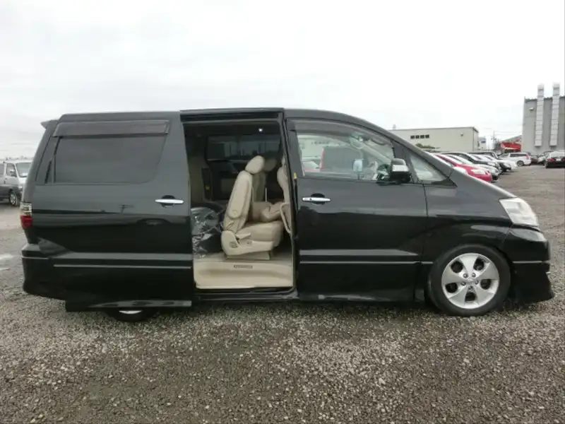 カタログ画像：アルファードＧ（ALPHARD G） ＭＳ プライムセレクション 2006年8月 TA-MNH10W 3000cc ブラックマイカ 燃費8.9km / l  外装