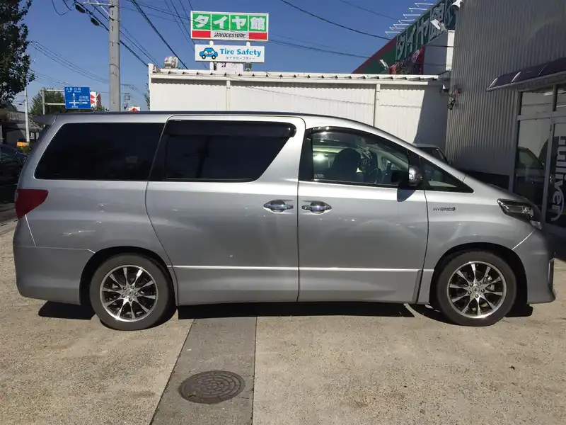 10072131 | カタログ画像：アルファードハイブリッド（ALPHARD HYBRID） ハイブリッドＳＲ 2011年11月 DAA-ATH20W 2400cc グレーメタリック 外装