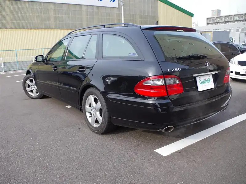 10050089 | カタログ画像：Ｅクラスステーションワゴン（E-CLASS STATIONWAGON） Ｅ２５０ ステーションワゴン アバンギャルド 2008年8月 DBA-211252C 2500cc タンザナイトブルー（Ｍ） バック