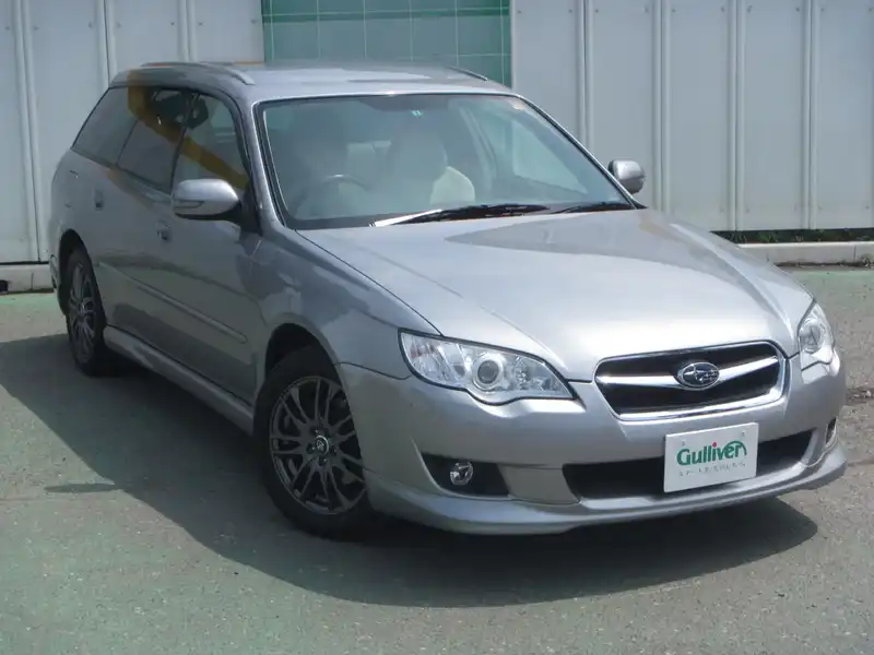 カタログ画像：レガシィツーリングワゴン（LEGACY TOURING WAGON） ２．０ｉ ブライトン 2007年5月 CBA-BP5 2000cc スティールシルバー・メタリック 燃費14.0km / l  メイン