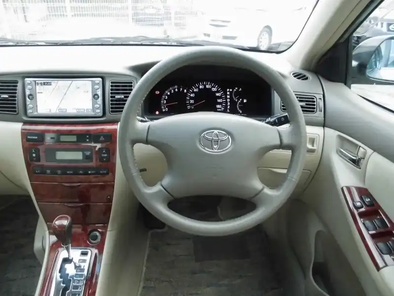 カタログ画像：カローラ（COROLLA） ラグゼール 2004年2月 CBA-ZZE124 1800cc シルバーメタリックグラファイト 燃費13.8km / l  内装