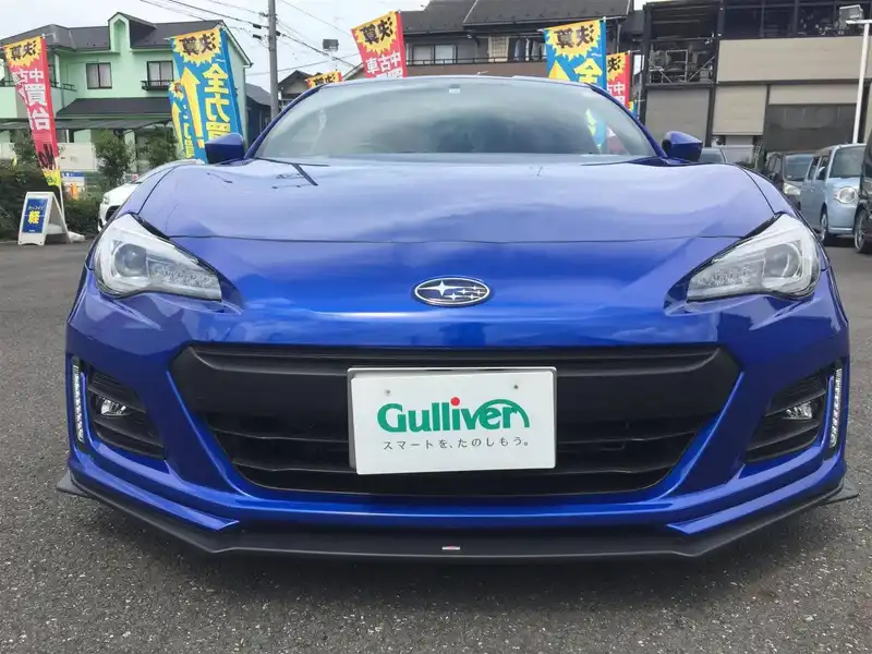 カタログ画像：ＢＲＺ（BRZ） ＧＴ 2019年4月 4BA-ZC6 2000cc ＷＲブルー・パール 燃費11.8km / l フロント