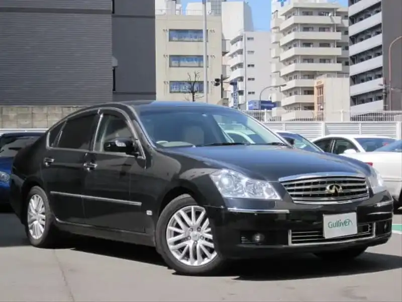 カタログ画像：フーガ（FUGA） ３５０ＸＶ 2006年5月 CBA-PY50 3500cc スーパーブラック 燃費9.2km / l  メイン（その他）