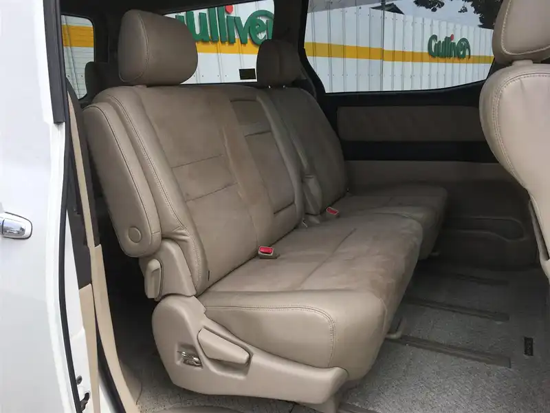 カタログ画像：アルファードＧ（ALPHARD G） ＡＳ プライムセレクションⅡ 2007年6月 DBA-ANH15W 2400cc ホワイトパールクリスタルシャイン 燃費9.4km / l  内装