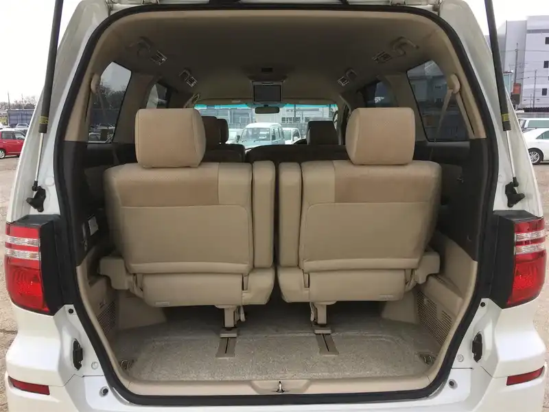 カタログ画像：アルファードＧ（ALPHARD G） ＡＳ プライムセレクションⅡ 2007年6月 DBA-ANH15W 2400cc ホワイトパールクリスタルシャイン 燃費9.4km / l  内装