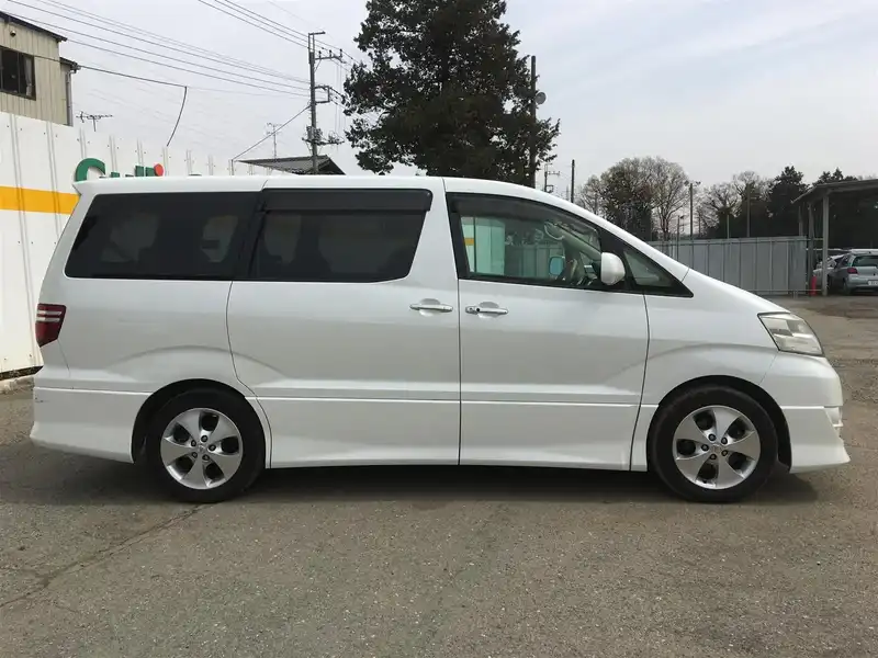 カタログ画像：アルファードＧ（ALPHARD G） ＡＳ プライムセレクションⅡ 2007年6月 DBA-ANH15W 2400cc ホワイトパールクリスタルシャイン 燃費9.4km / l  外装