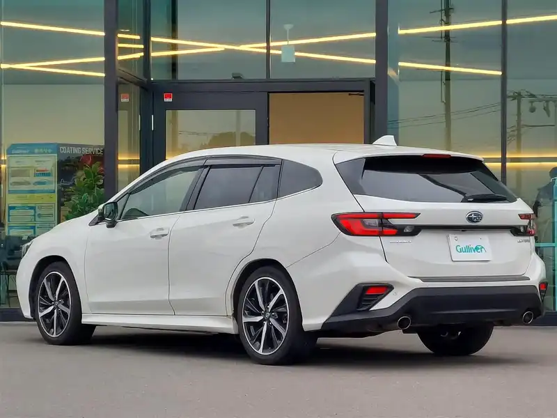 カタログ画像：レヴォーグ（LEVORG） ＧＴ－Ｈ ＥＸ 2023年10月 4BA-VN5 1800cc セラミックホワイト 燃費13.5km / l バック