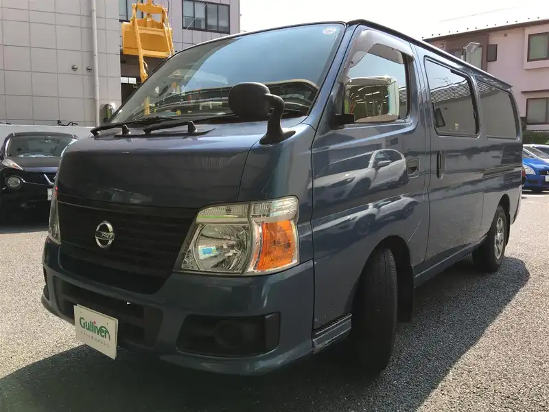 カタログ画像：キャラバンコーチ（CARAVAN COACH） ＤＸ ＥＸパック装着車 2010年8月 CBA-SGE25 2500cc マローブルー（ＴＰＭ） 燃費8.1km / l  外装