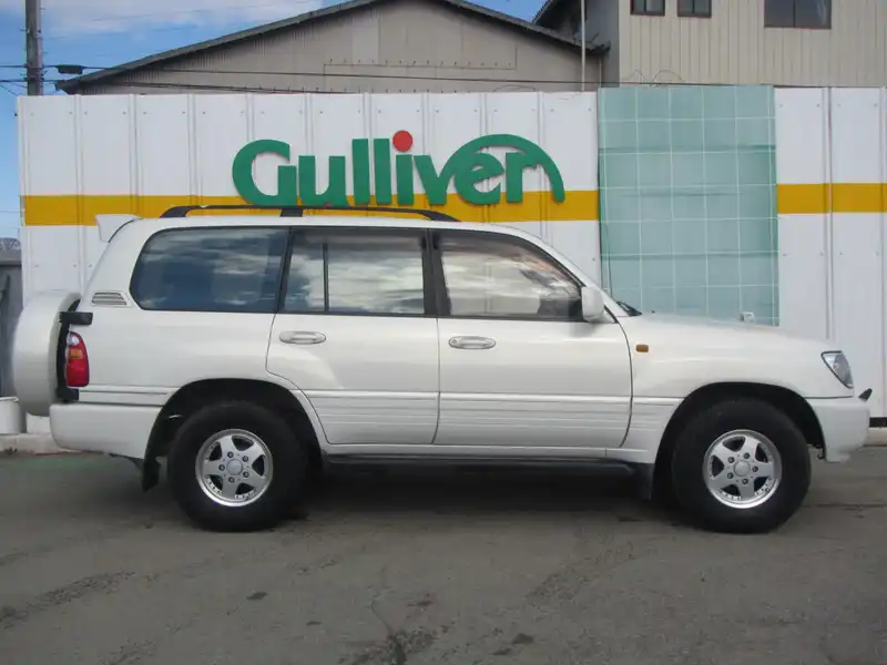 カタログ画像：ランドクルーザー１００（LAND CRUISER 100） ＶＸリミテッド Ｇセレクション 1998年1月 KG-HDJ101K 4200cc ホワイトパールマイカ 外装