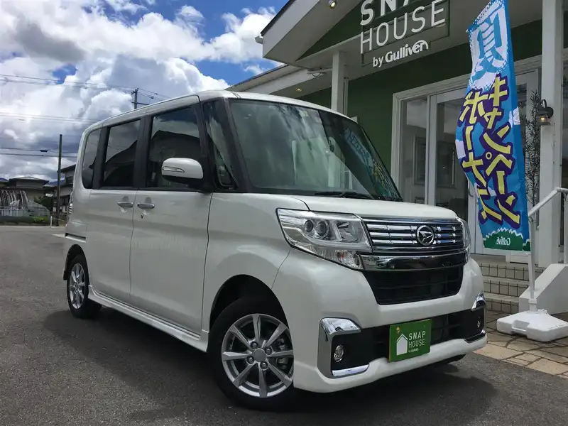 カタログ画像：タント（TANTO） カスタムＸ ＳＡⅢ 2016年11月 DBA-LA610S 660cc パールホワイトⅢ 燃費25.8km / l メイン（その他）