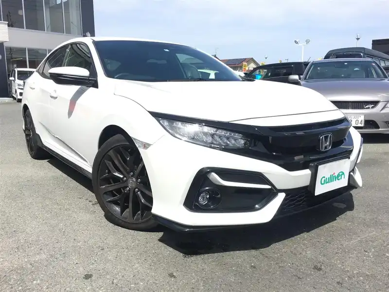 カタログ画像：シビック（CIVIC） ハッチバック 2020年1月 6BA-FK7 1500cc プラチナホワイト・パール 燃費16.4km / l メイン（その他）