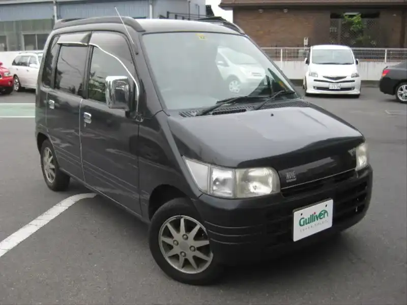 カタログ画像：ムーヴ（MOVE） ＳＲ 1997年5月 E-L610S 660cc ブラックメタリック 燃費15.6km / l  メイン（その他）