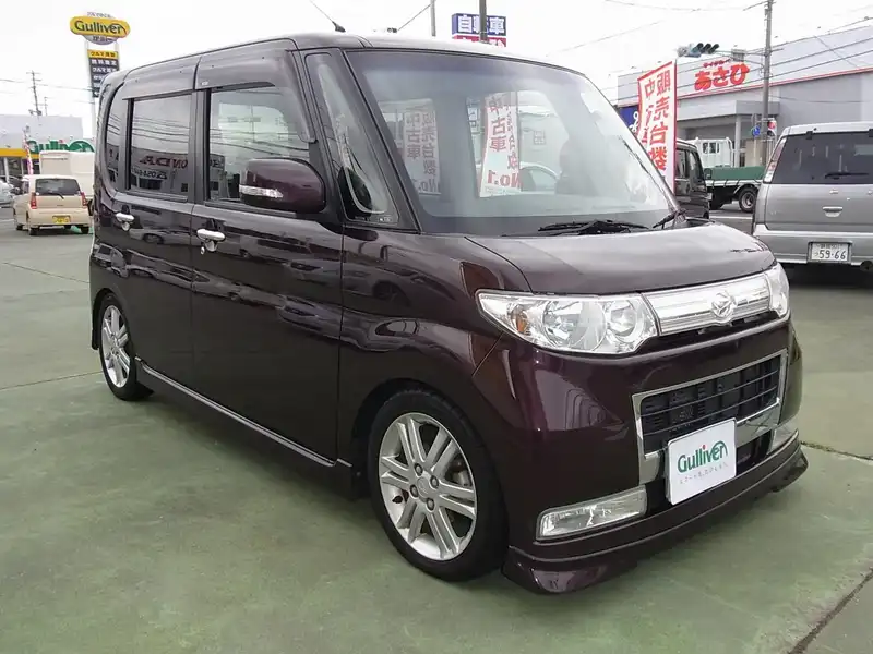 カタログ画像：タント（TANTO） カスタムＲＳ 2009年12月 CBA-L375S 660cc ミスティックレッドクリスタルメタリック 燃費18.2km / l  メイン（その他）