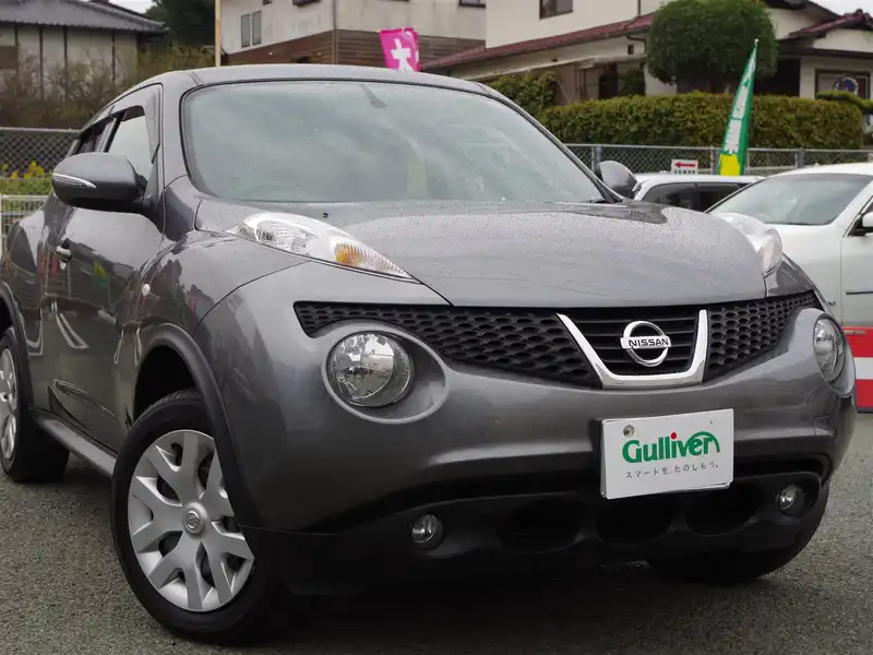 カタログ画像：ジューク（JUKE） １５ＲＸ タイプＶ 2012年6月 DBA-YF15 1500cc ダークメタルグレー（Ｍ） 燃費17.2km / l メイン（その他）