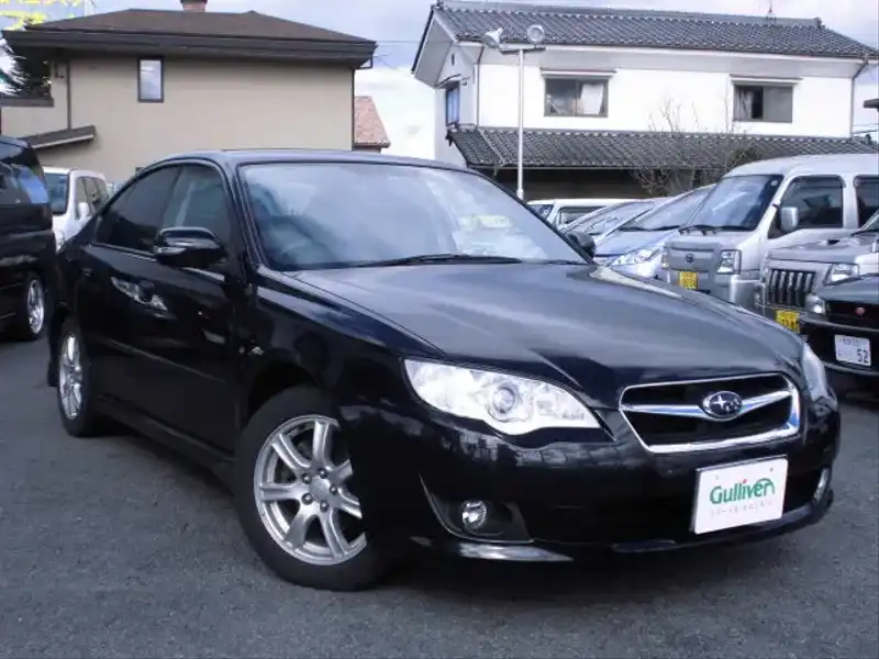 カタログ画像：レガシィＢ４（LEGACY B4） ２．０ｉ 2007年5月 CBA-BL5 2000cc オブシディアンブラック・パール 燃費14.0km / l  メイン（その他）