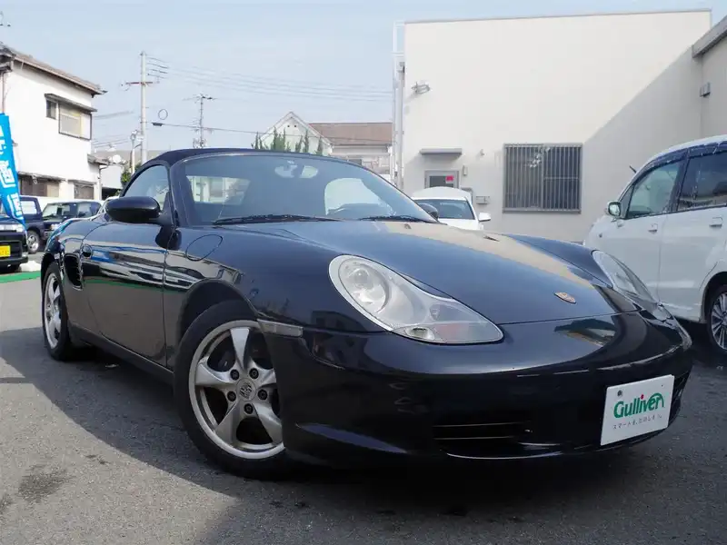 10020096 | カタログ画像：ボクスター（BOXSTER） ボクスター 2004年4月 GH-98623 2700cc ブラックorバサルトブラックメタリック メイン（その他）