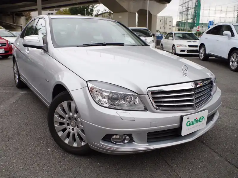 カタログ画像：Ｃクラス（C-CLASS） Ｃ２００コンプレッサー エレガンス 2008年7月 DBA-204041 1800cc キューバナイトシルバー（Ｍ）orイリジウムシルバー（Ｍ） 燃費11.2km / l  メイン（その他）