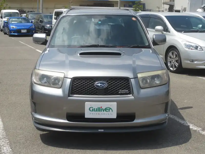 カタログ画像：フォレスター（FORESTER） クロススポーツ２．０Ｔ 2005年12月 TA-SG5 2000cc 燃費12.2km / l  フロント