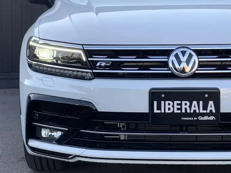 カタログ画像：ティグアン（TIGUAN） ＴＤＩ ４モーション Ｒライン 2020年1月 LDA-5NDFGF 2000cc オリックスホワイトマザーオブパールエフェクト 燃費17.2km / l フロント