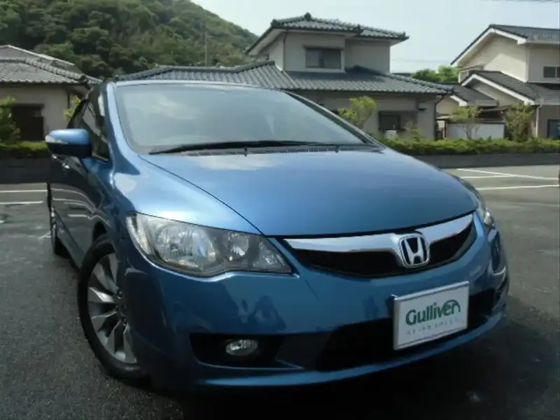 10050362 | カタログ画像：シビックハイブリッド（CIVIC HYBRID） ＭＸＳＴ 2008年9月 DAA-FD3 1300cc ニュートロンブルー・メタリック メイン（その他）