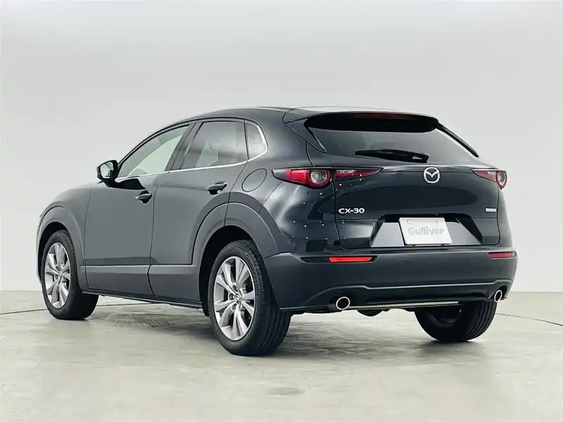 カタログ画像：ＣＸ－３０（CX-30） ２０Ｓ Ｓパッケージ 2024年7月 5AA-DMEJ3R 2000cc ジェットブラックマイカ 燃費15.5km / l バック