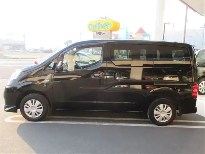 カタログ画像：ＮＶ２００バネットワゴン（NV200VANETTE WAGON） １６Ｓ 2009年5月 DBA-M20 1600cc スーパーブラック 燃費12.8km / l 外装