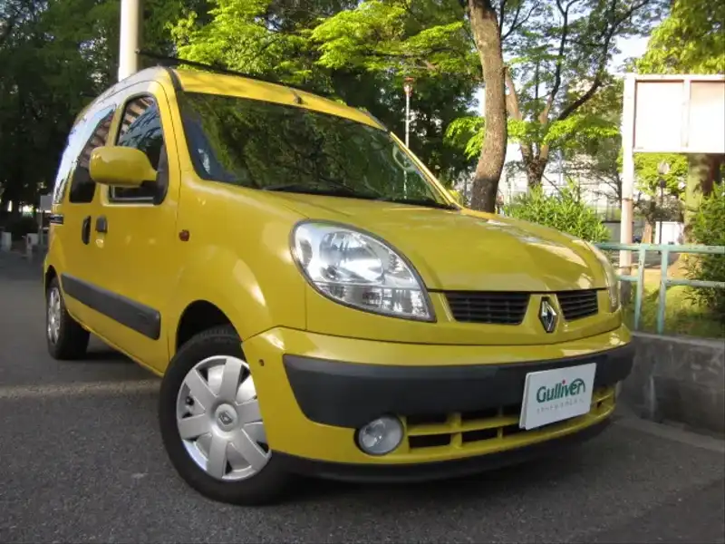 カタログ画像：カングー（KANGOO） １．６（ハッチバックドア） 2003年8月 GH-KCK4M 1600cc レモン・イエロー メイン