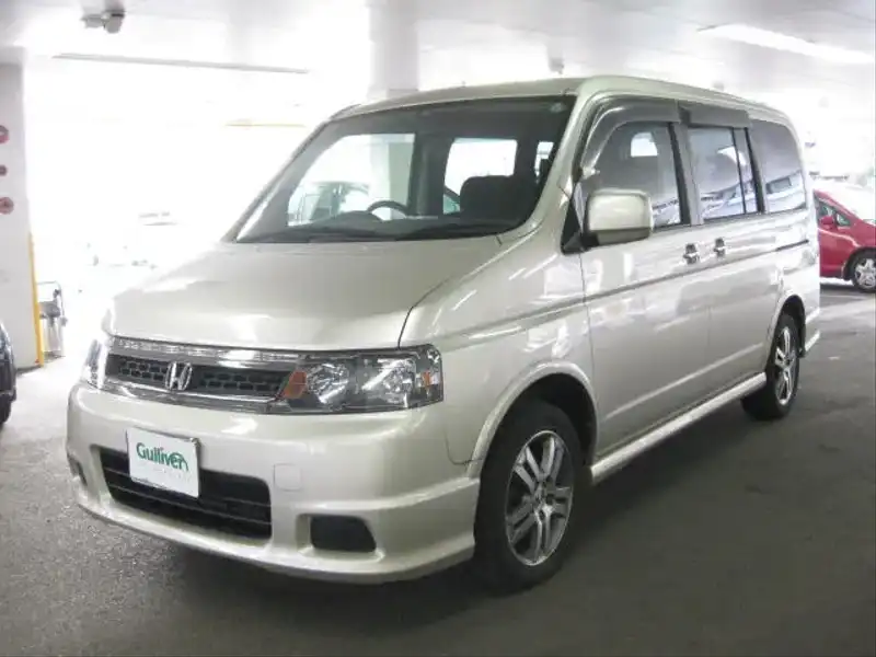 カタログ画像：ステップワゴン（STEPWAGON） スパーダＳ 2003年6月 UA-RF5 2000cc サテンシルバー・メタリック 燃費12.0km / l  メイン（その他）