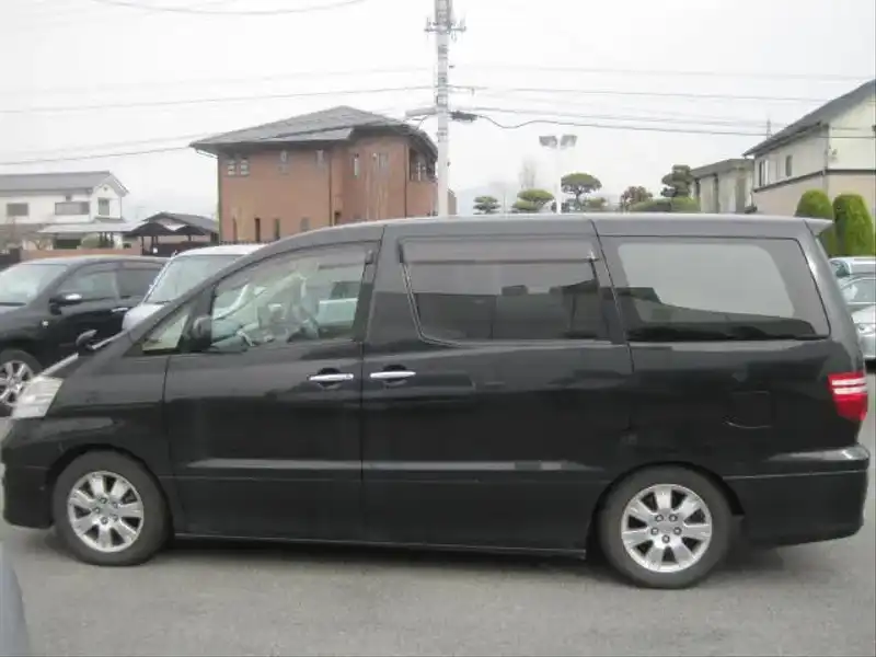 カタログ画像：アルファードＶ（ALPHARD V） ＭＸ Ｌエディション 2007年6月 CBA-MNH15W 3000cc ブラックマイカ 燃費8.6km / l  外装