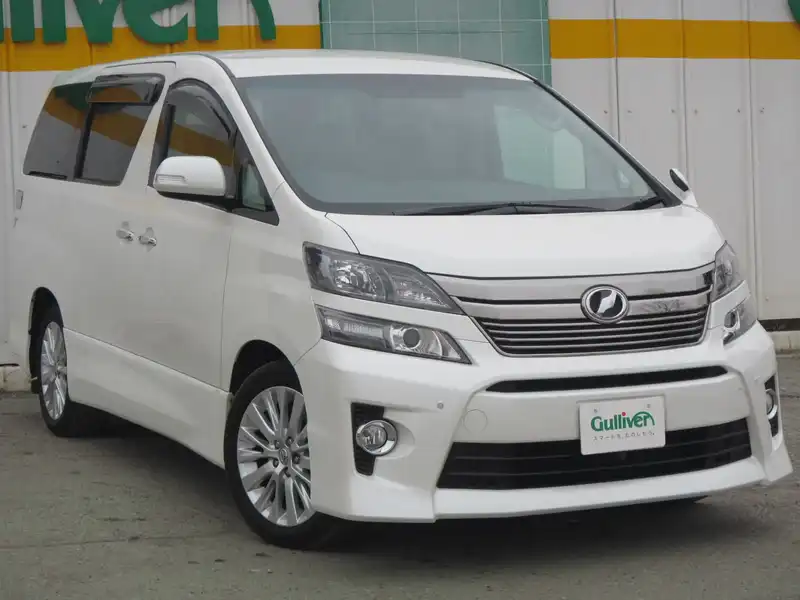 カタログ画像：ヴェルファイア（VELLFIRE） ３．５Ｚ 2011年11月 DBA-GGH20W 3500cc ホワイトパールクリスタルシャイン 燃費9.3km / l メイン