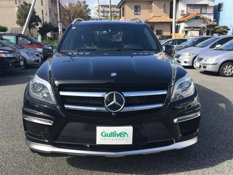 カタログ画像：ＧＬクラス（GL-CLASS） ＧＬ６３ ＡＭＧ 2013年4月 CBA-166874 5500cc オブシディアンブラック 燃費7.4km / l フロント