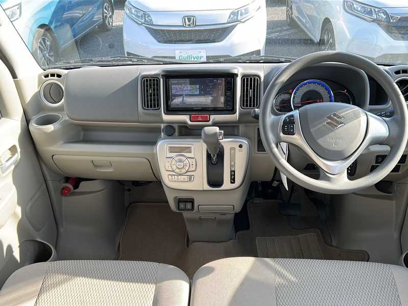 カタログ画像：エブリイワゴン（EVERY WAGON） ＰＺターボ ハイルーフ 2024年2月 3BA-DA17W 660cc ブルーイッシュブラックパール３ 燃費15.1km / l 内装