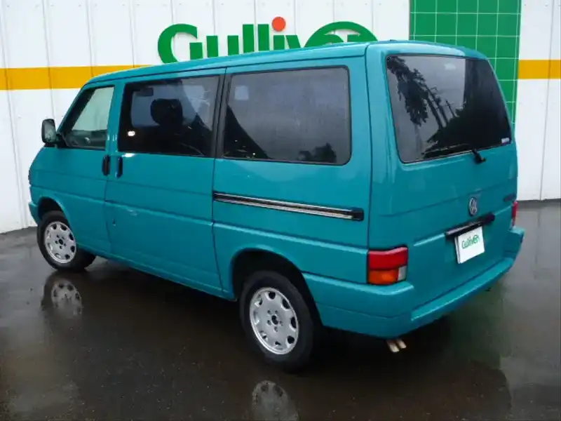 9001465 | カタログ画像：ヴァナゴン（VANAGON） ＧＬ 1995年1月 E-70ACU 2500cc カリビアングリーン バック