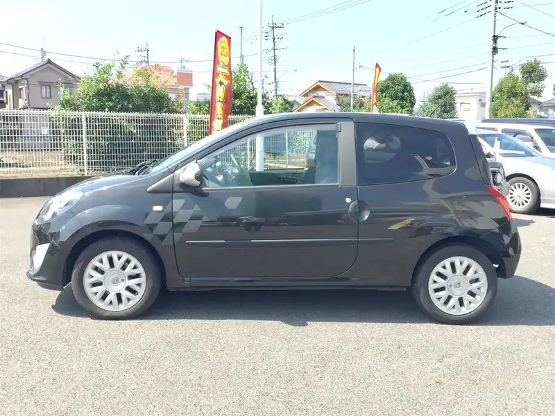 カタログ画像：トゥインゴ（TWINGO） ＧＴ リミテ 2009年7月 ABA-ND4FT 1200cc パール・ブラック（Ｍ） 外装