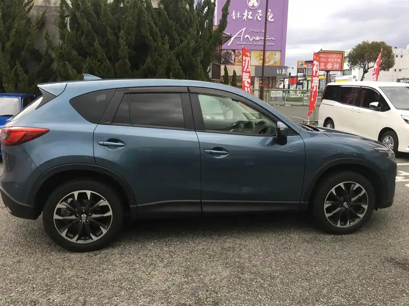 カタログ画像：ＣＸ－５（CX-5） ＸＤ Ｌパッケージ 2015年1月 LDA-KE2FW 2200cc ブルーリフレックスマイカ 燃費18.4km / l 外装