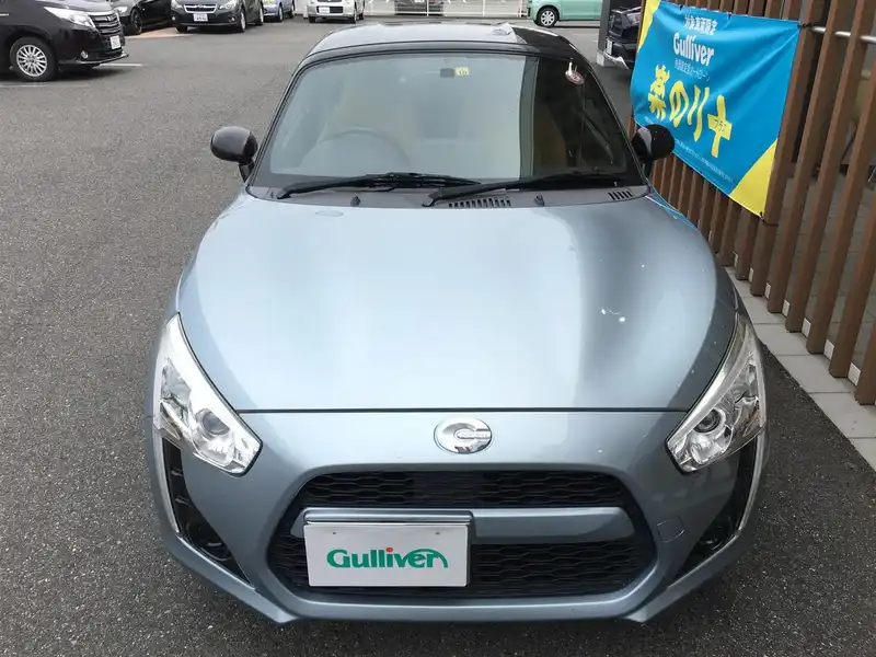 カタログ画像：コペン（COPEN） ローブ 2021年4月 3BA-LA400K 660cc リキッドシルバーメタリック 燃費19.2km / l フロント