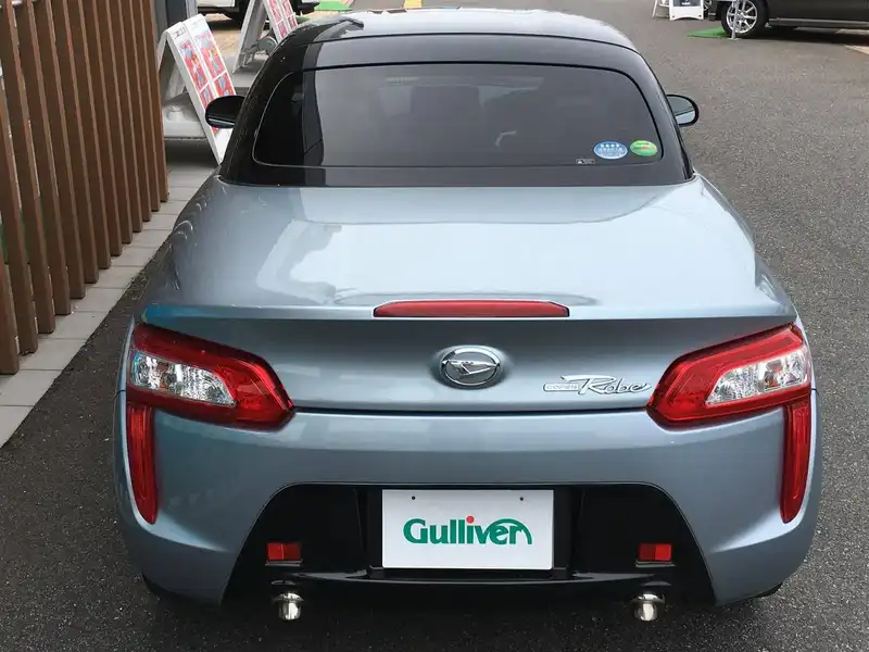 カタログ画像：コペン（COPEN） ローブ 2019年10月 3BA-LA400K 660cc リキッドシルバーメタリック 燃費19.2km / l バック