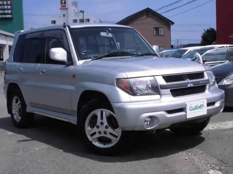 4006648 | カタログ画像：パジェロイオ（PAJERO IO） ＴＲ 2000年7月 GH-H76W 1800cc サテライトシルバー（Ｍ） メイン