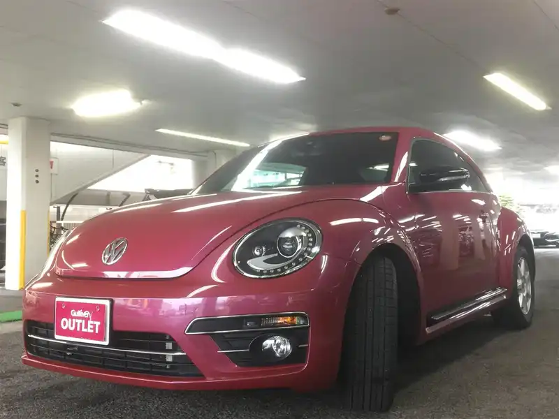 カタログ画像：ザ・ビートル（THE BEETLE） ハッシュタグピンクビートル 2016年11月 DBA-16CBZ 1200cc フレッシュフクシアメタリック 燃費17.6km / l 外装